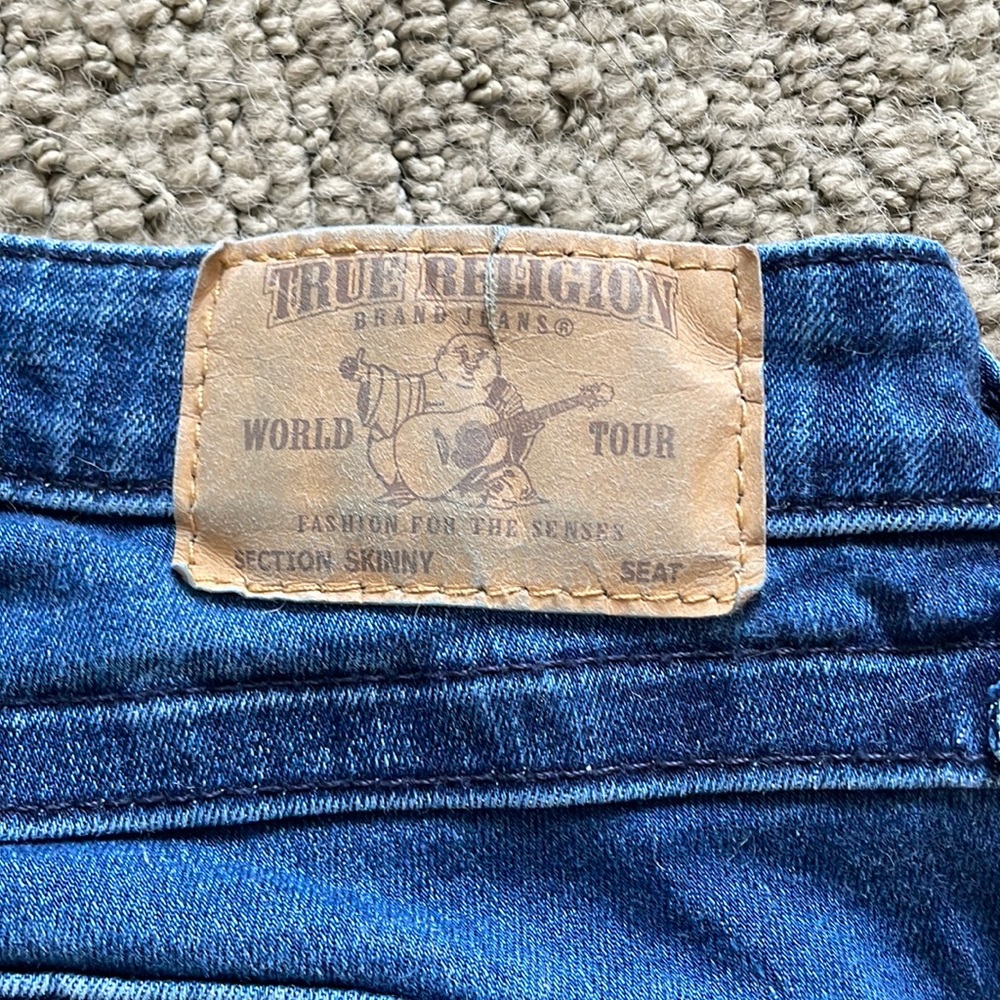 True religion, world tour, section skinny jeans